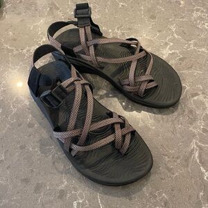 Chacos Multicolor Double Strap Sandals - Size 9